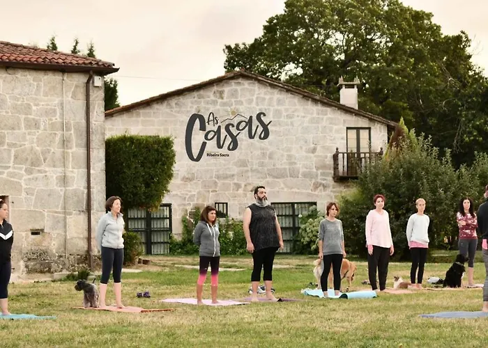 Отель As Casas Ribeira Sacra Чантада